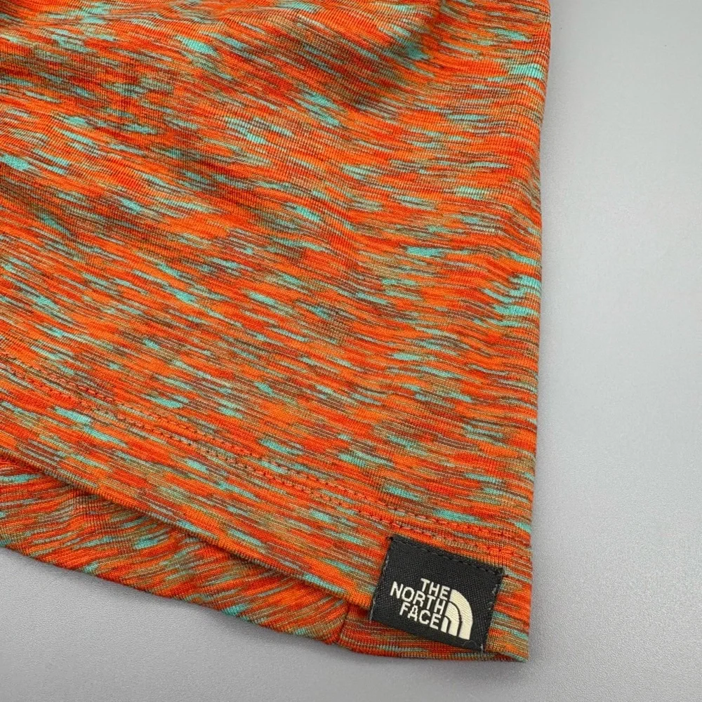 The North Face Cypress Skirt Cinch Ruched Orange Teal Spacedye Women's XL - Picture 4 of 6